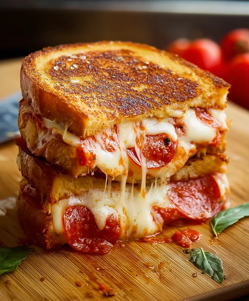 Quick Pizza Grilled Cheese - Easy & Delicious Recipe