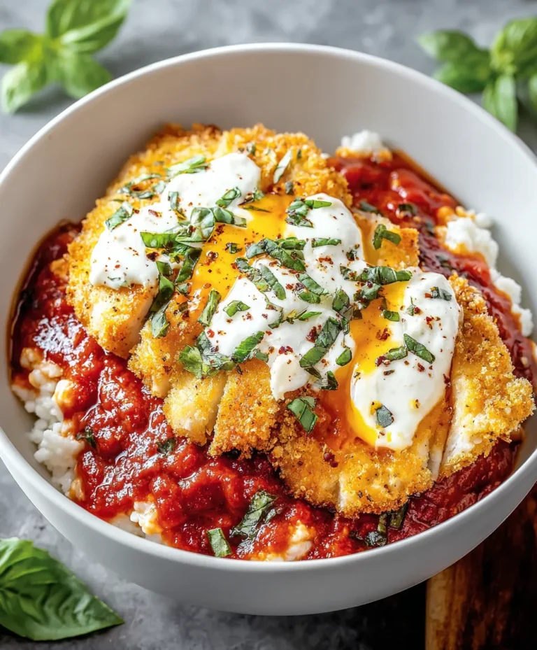 Chicken Parm Cottage Cheese Bowl – Healthy & Delicious