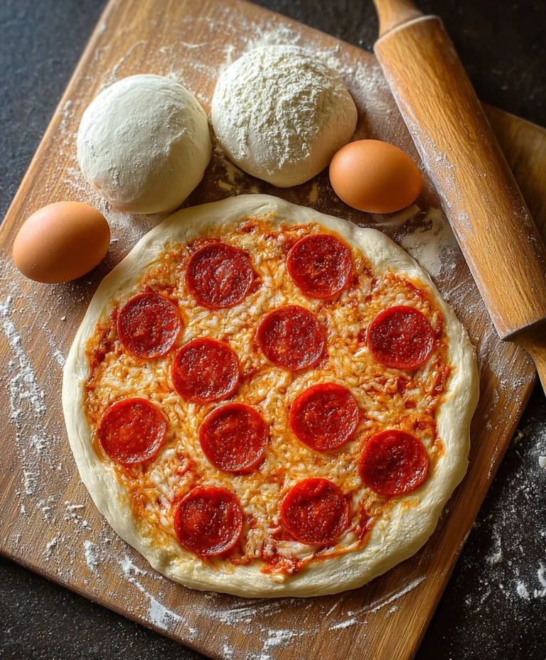 Easy Two Ingredient Pizza Dough Recipe