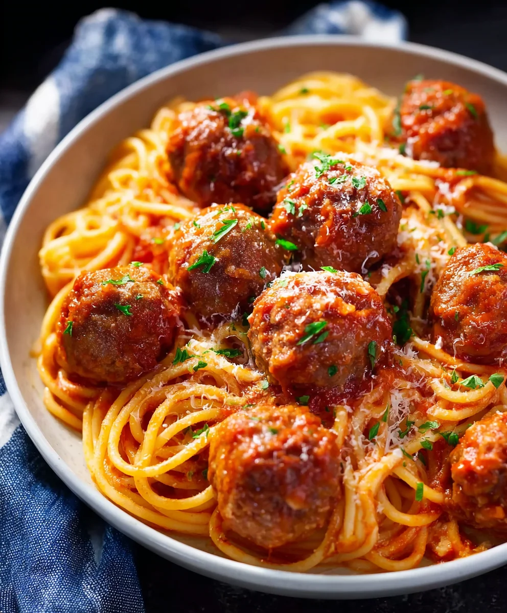 Easy Instant Pot Spaghetti Meatballs - Family Favorite