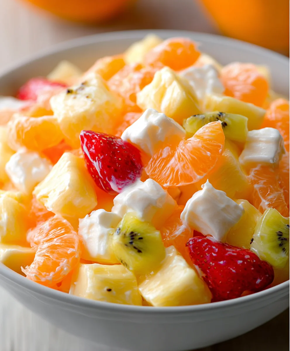 Hawaiian Fruit Salad - Tropical Refreshment Recipe