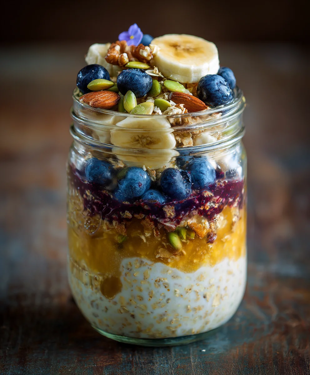 Simple Overnight Oats Base Recipe - Flavor Ideas