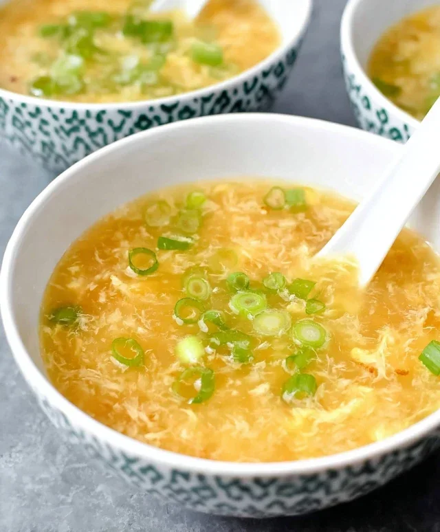 Homemade Egg Drop Soup (Keto & Gluten Free)