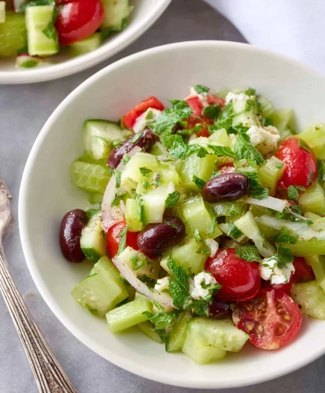 Mediterranean Celery Salad