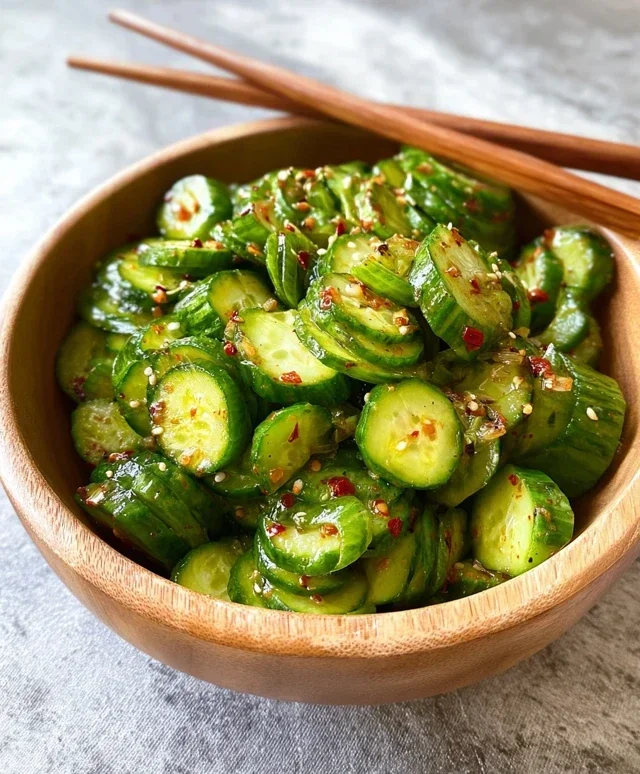 Spicy Asian Cucumber Salad