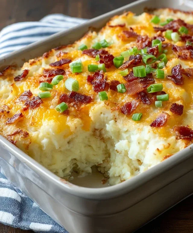 Twice Baked Potato Casserole