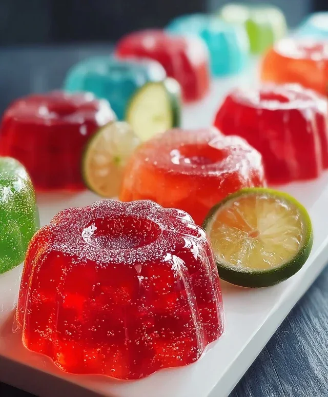 Boozy Jello Candy Melts