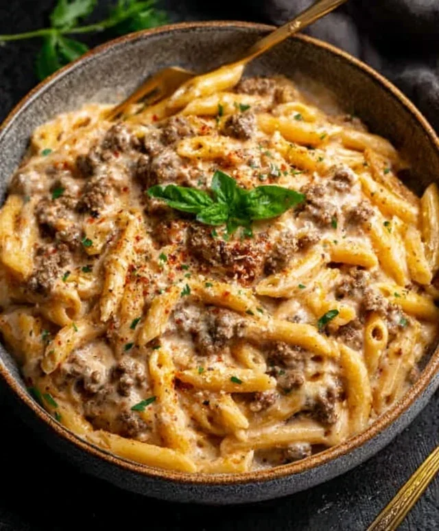 Creamy Beef Pasta