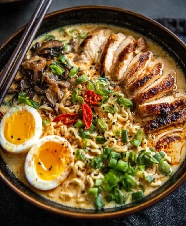 Creamy Garlic Chicken Ramen: An Incredible Ultimate Recipe