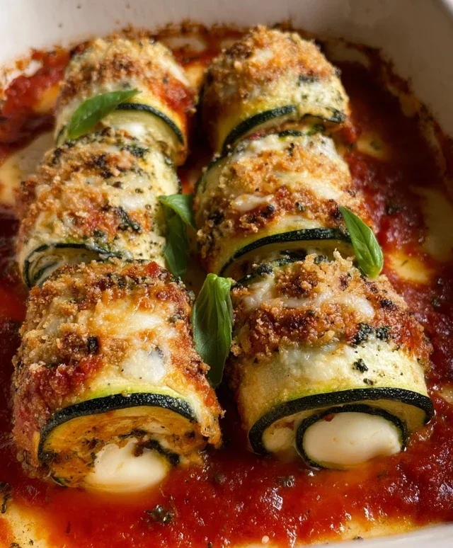 Vegan Zucchini Rollatini