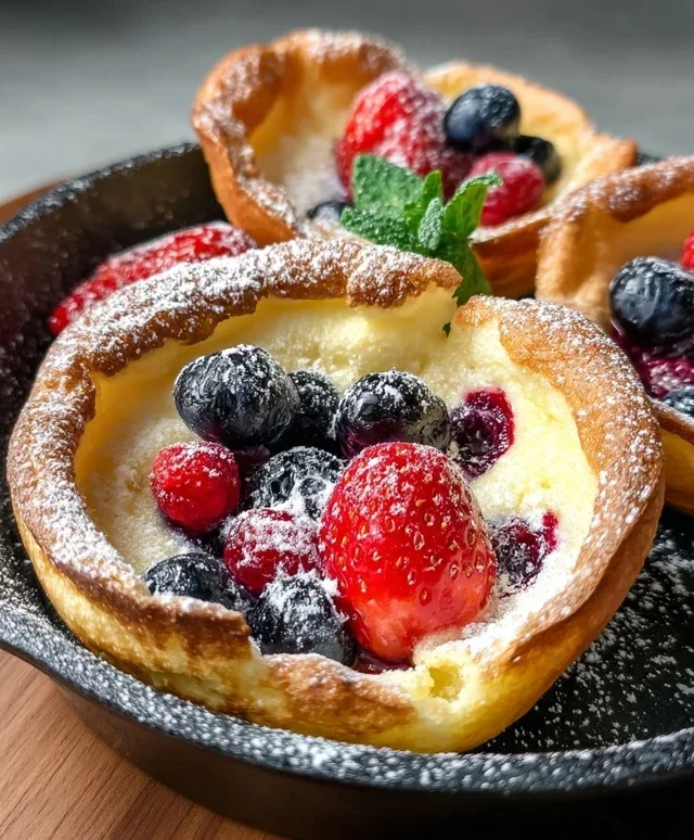 Mini Berry Dutch Babies