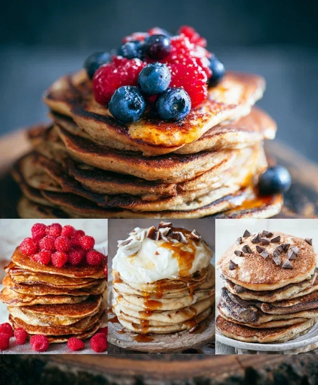 PART 1 – Healthy Breakfast – 6 easy-to-make healthy and delicious PANCAKE RECIPES