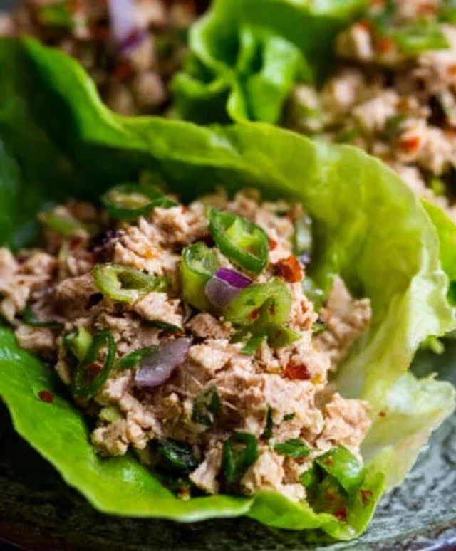Tuna Lettuce Wraps