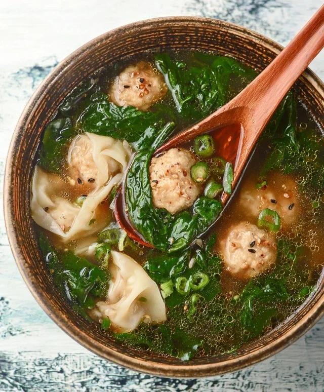 Naked Wonton Soup