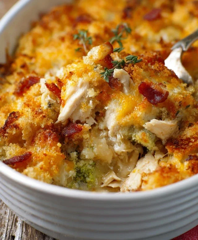 Easy Low Carb Chicken Casserole