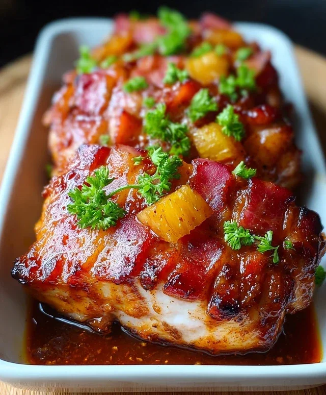 Beef Beef Bacon Pineapple BBQ Chicken