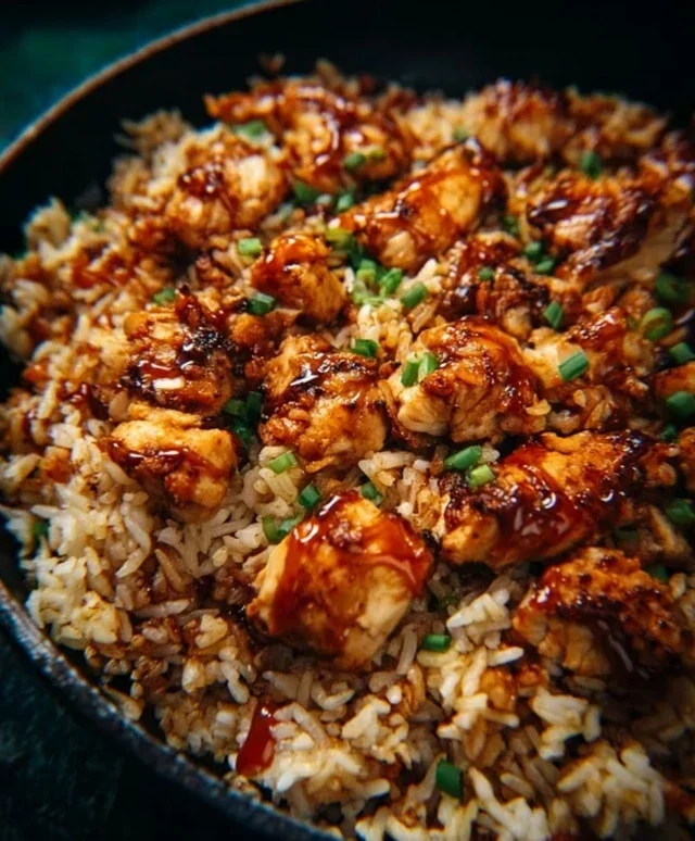 One-Pan Bold Honey BBQ Chicken Rice