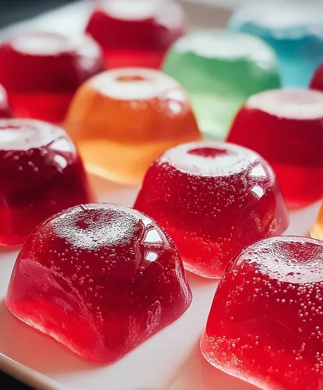 Boozy Jello Candy Melts