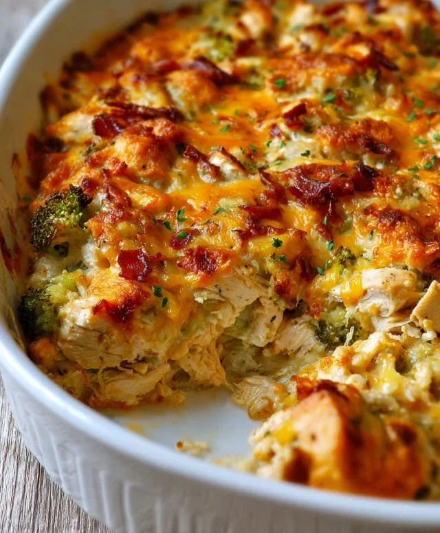 Easy Low Carb Chicken Casserole
