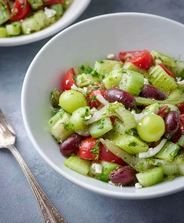 Mediterranean Celery Salad