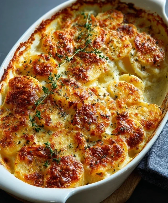 Cheesy Scalloped Potatoes