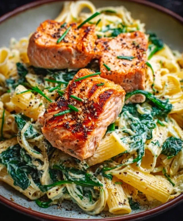 Salmon Spinach Pasta Dish: A Delicious and Nutritious Recipe to Try Today