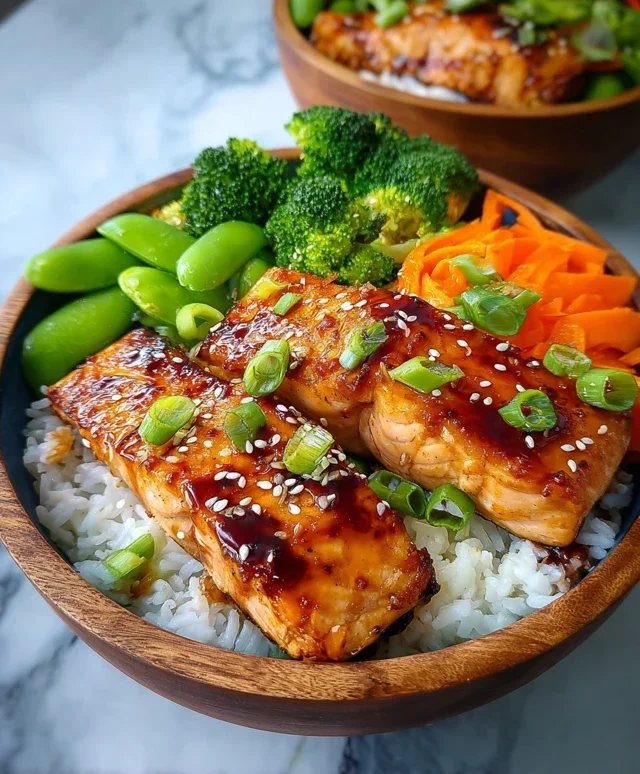 Meal Prep Teriyaki Salmon Rice Bowls