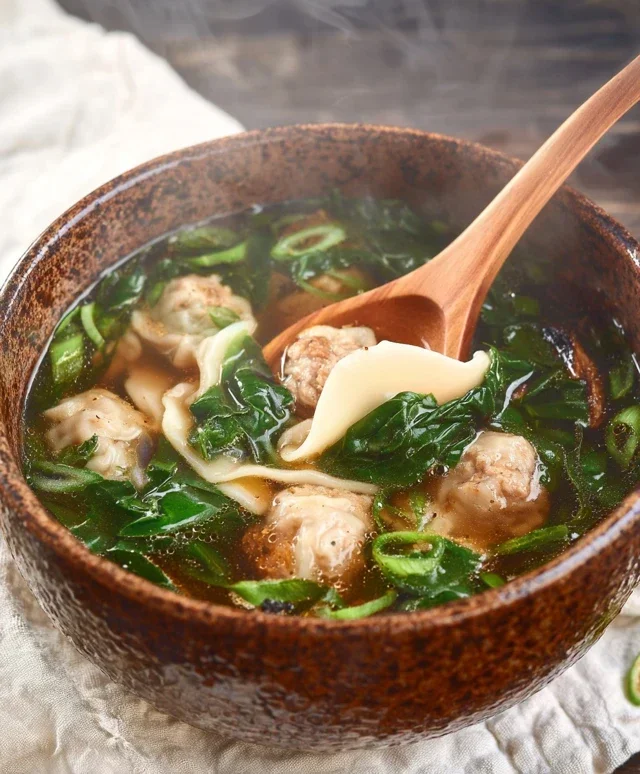 Naked Wonton Soup