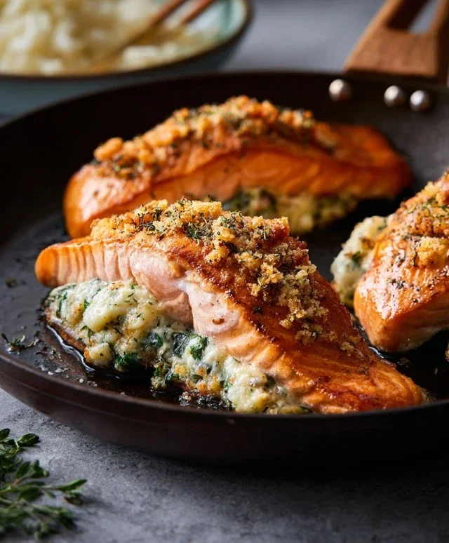 Stuffed Salmon