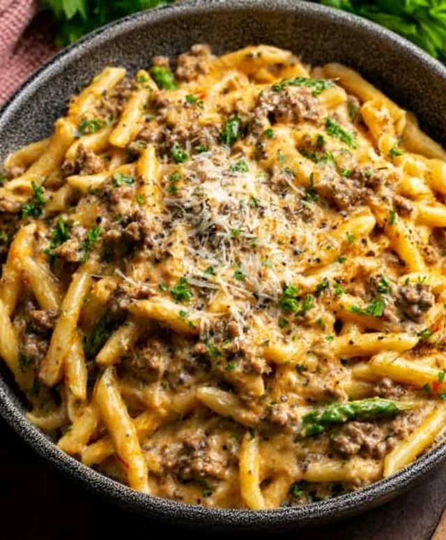 Creamy Beef Pasta