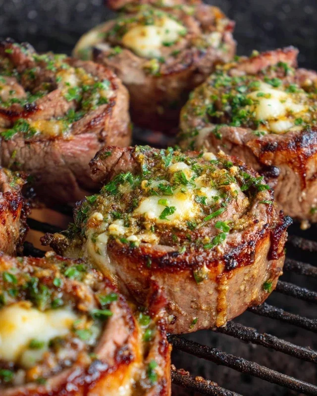 Cheesy Steak Pinwheels