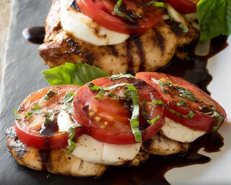 Grilled Chicken Caprese