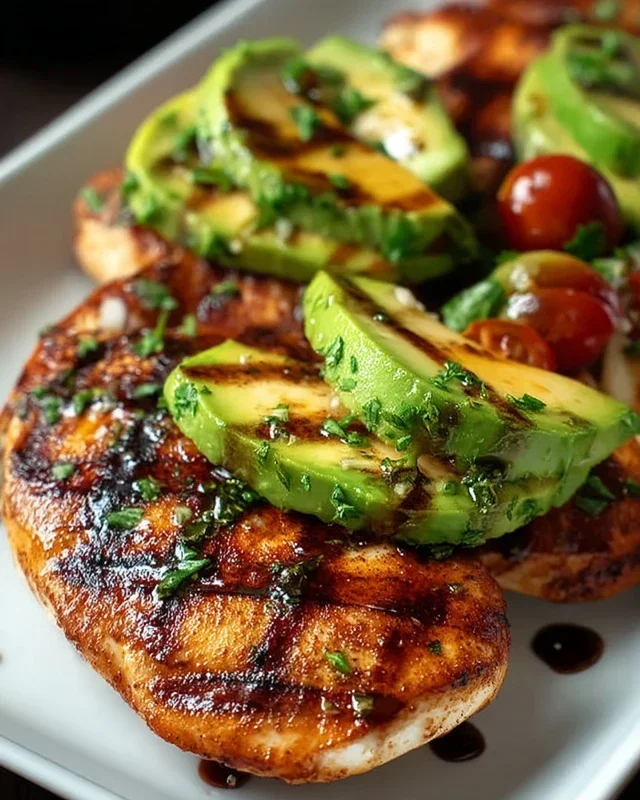Grilled California Avocado Chicken Recipe