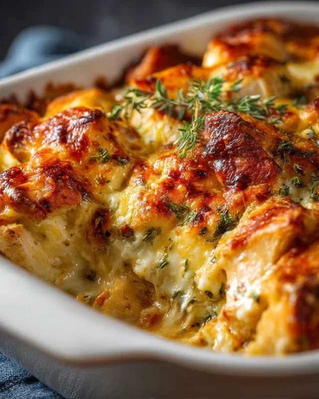 Easy Low Carb Chicken Casserole
