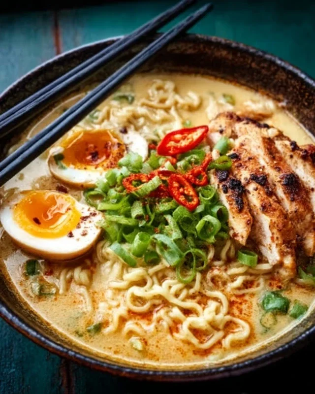 Creamy Garlic Chicken Ramen: An Incredible Ultimate Recipe