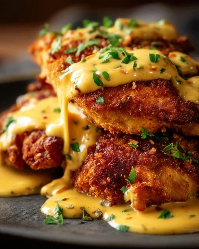 Pretzel Chicken with Mustard-Cheddar Sauce: An Amazing Ultimate Recipe