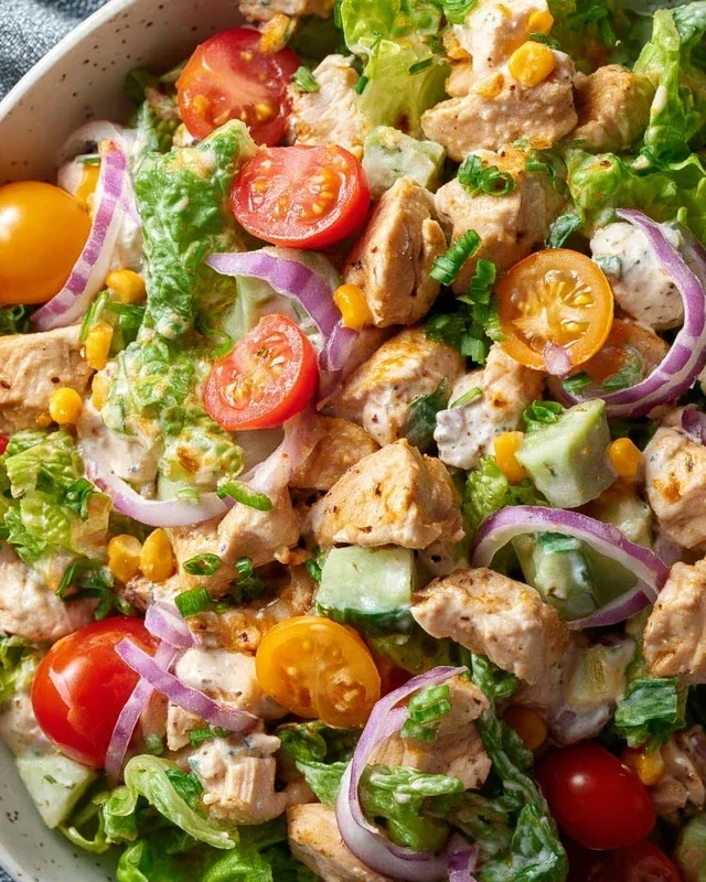 Healthy Ranch Chicken Salad