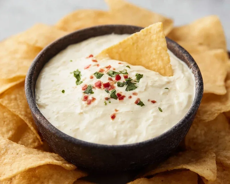 Best Mexican White Cheese Dip