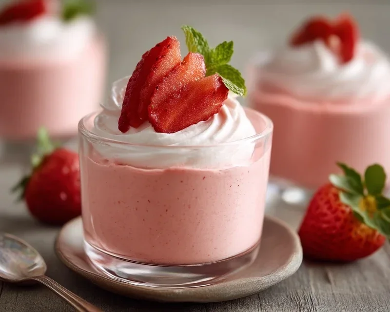 Strawberry Mousse
