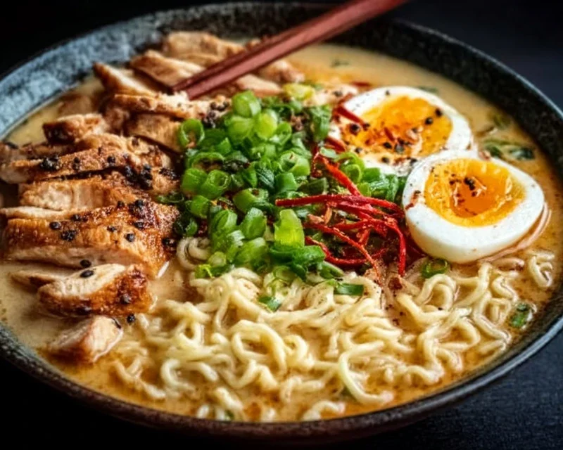 Creamy Garlic Chicken Ramen: An Incredible Ultimate Recipe