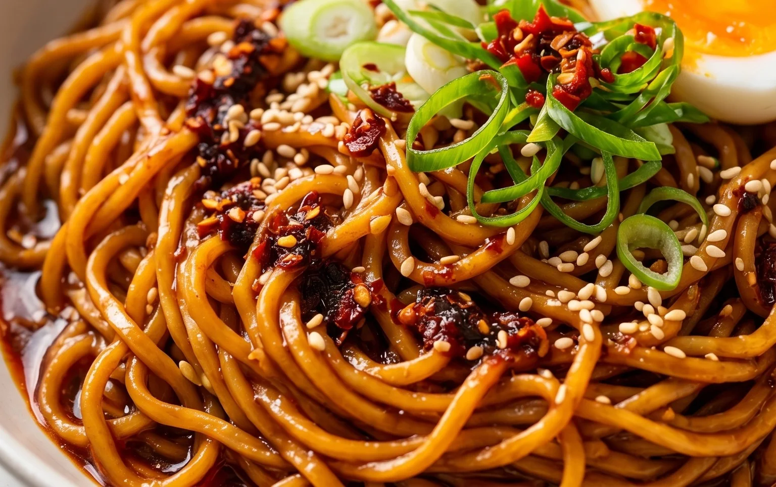 Easy Saucy Ramen Noodles