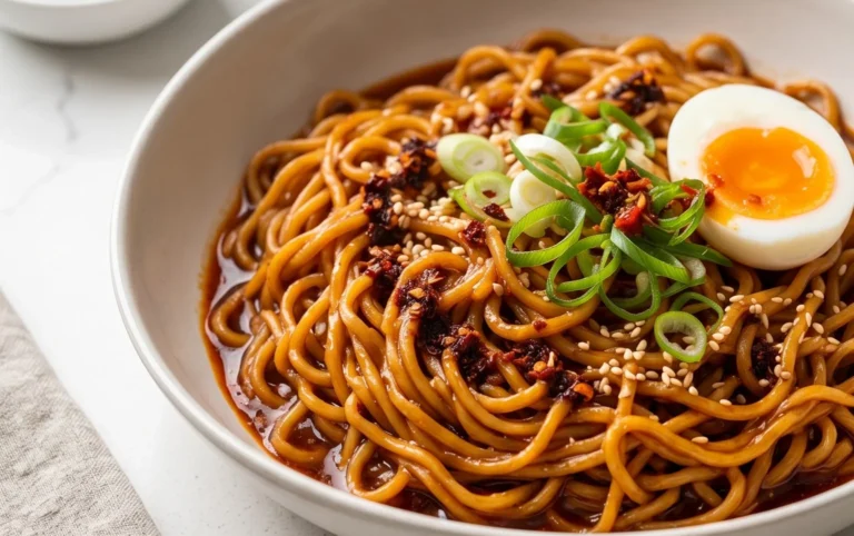 Easy Saucy Ramen Noodles