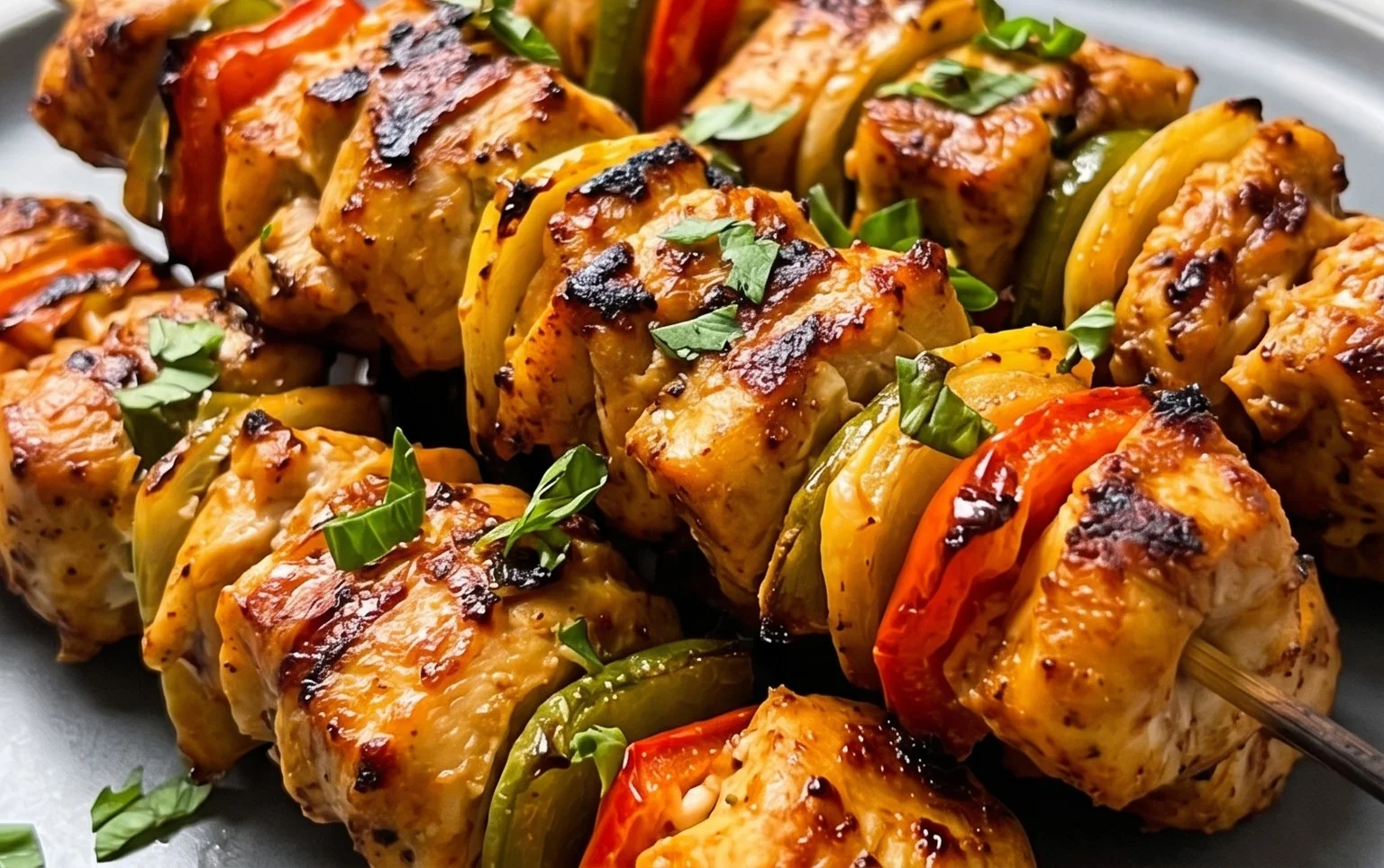 Air Fryer Chicken Skewers (VIDEO)