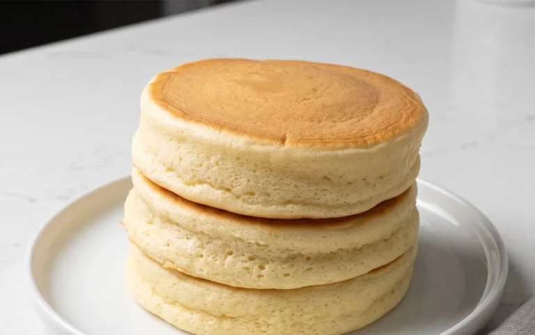 Fluffy Japanese Soufflé Pancakes