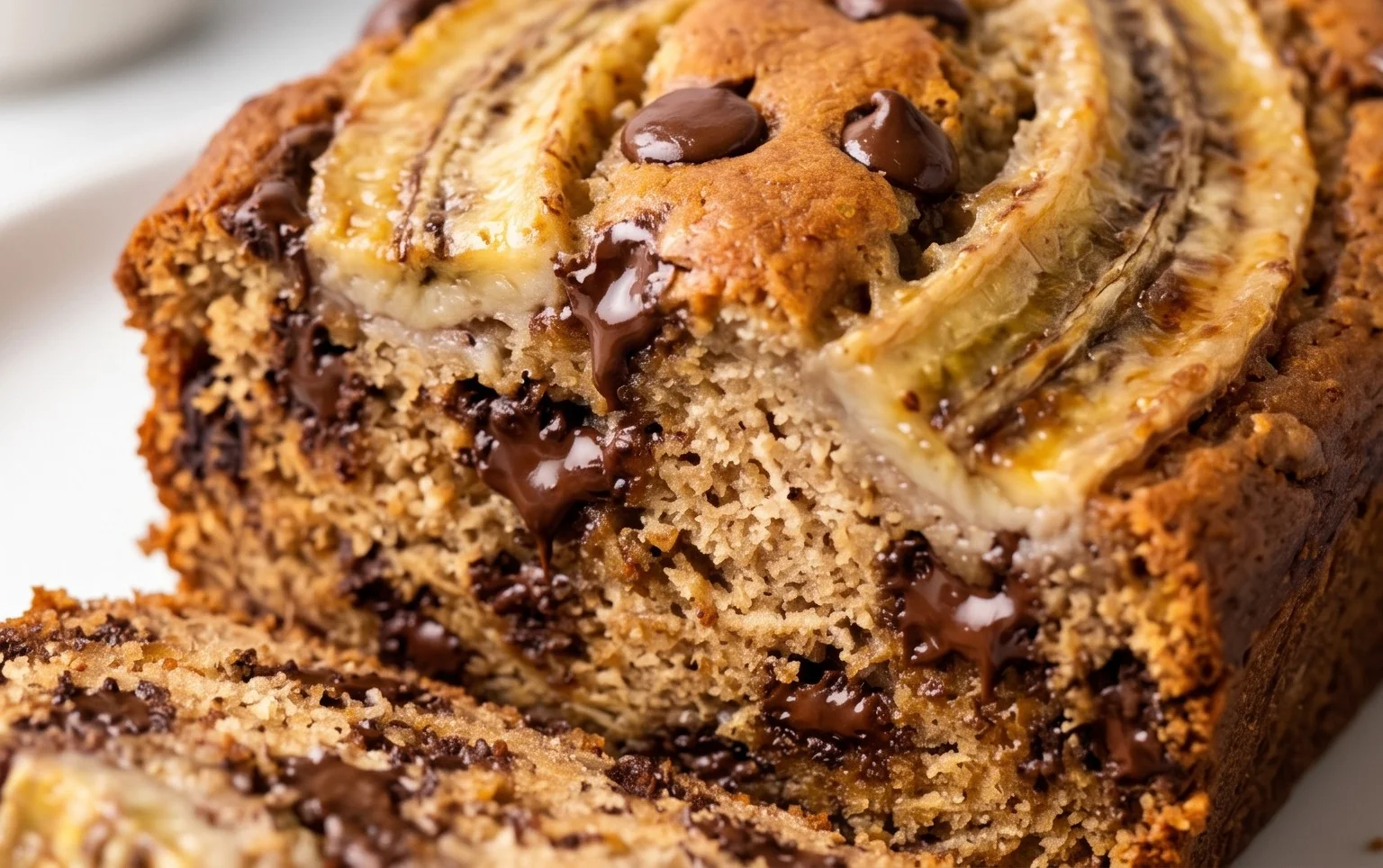 Easy Chocolate Chip Banana Bread