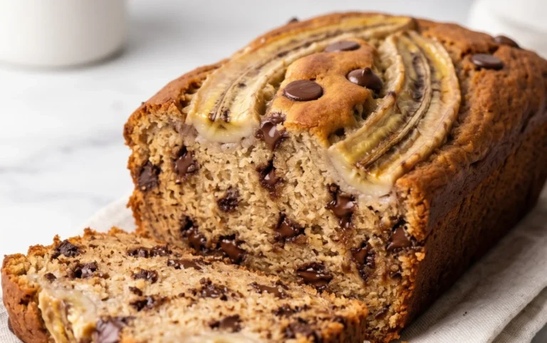 Easy Chocolate Chip Banana Bread