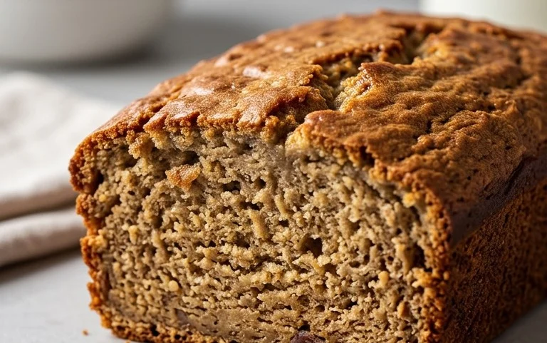 Healthy 5-Ingredient Flourless Banana Bread