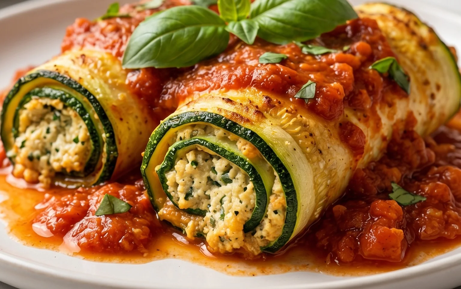 Vegan Zucchini Rollatini