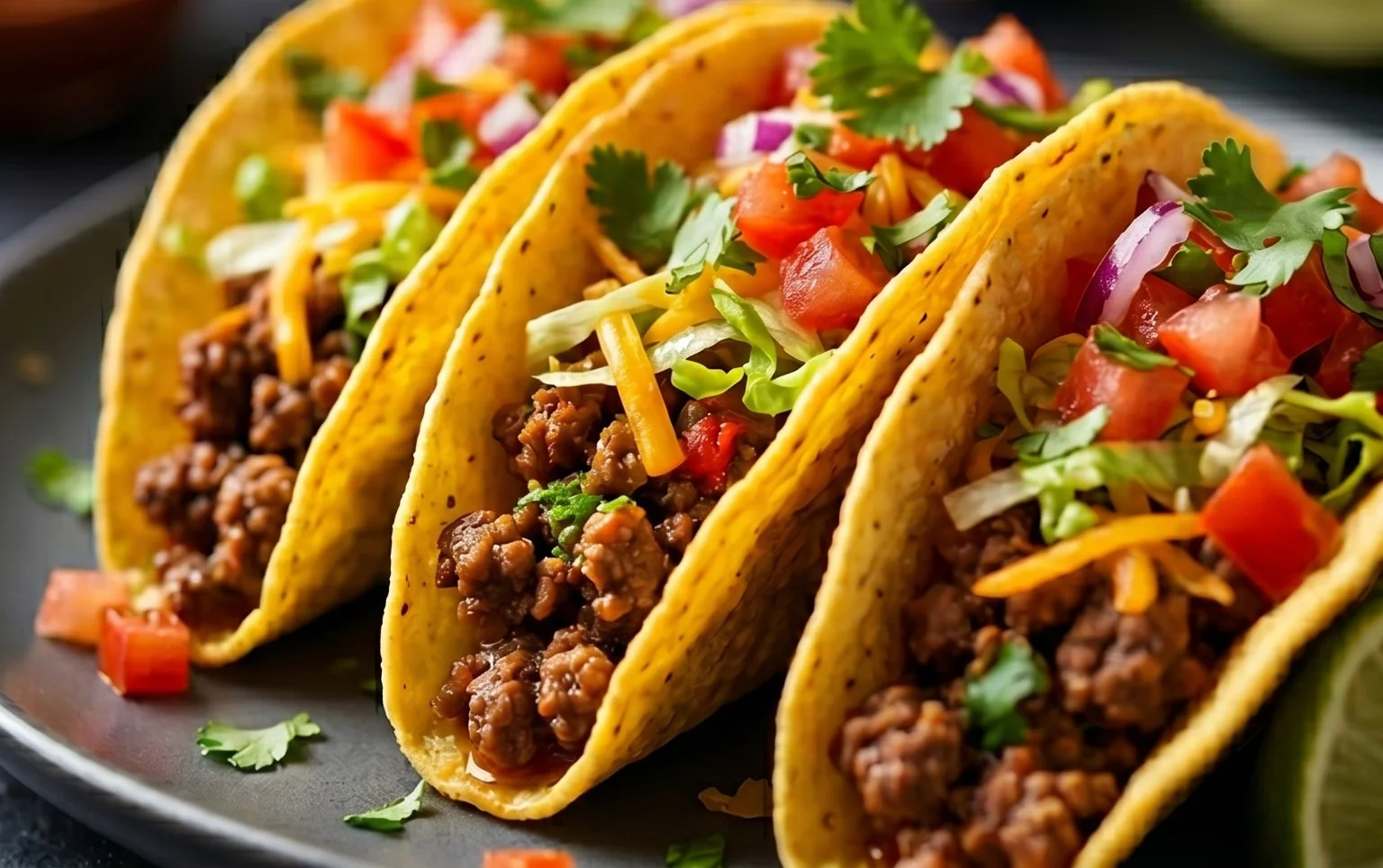 Crispy Ground Beef Tacos