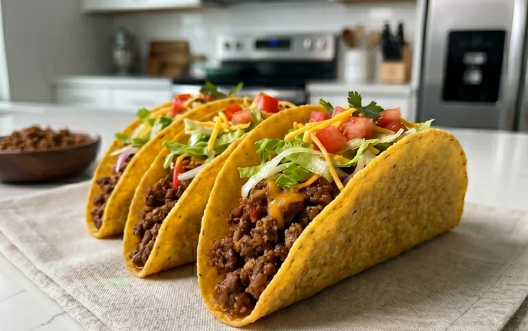 Crispy Ground Beef Tacos